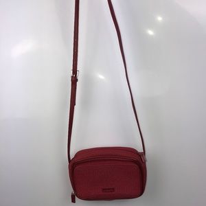 Red Clutch Shoulder Bag